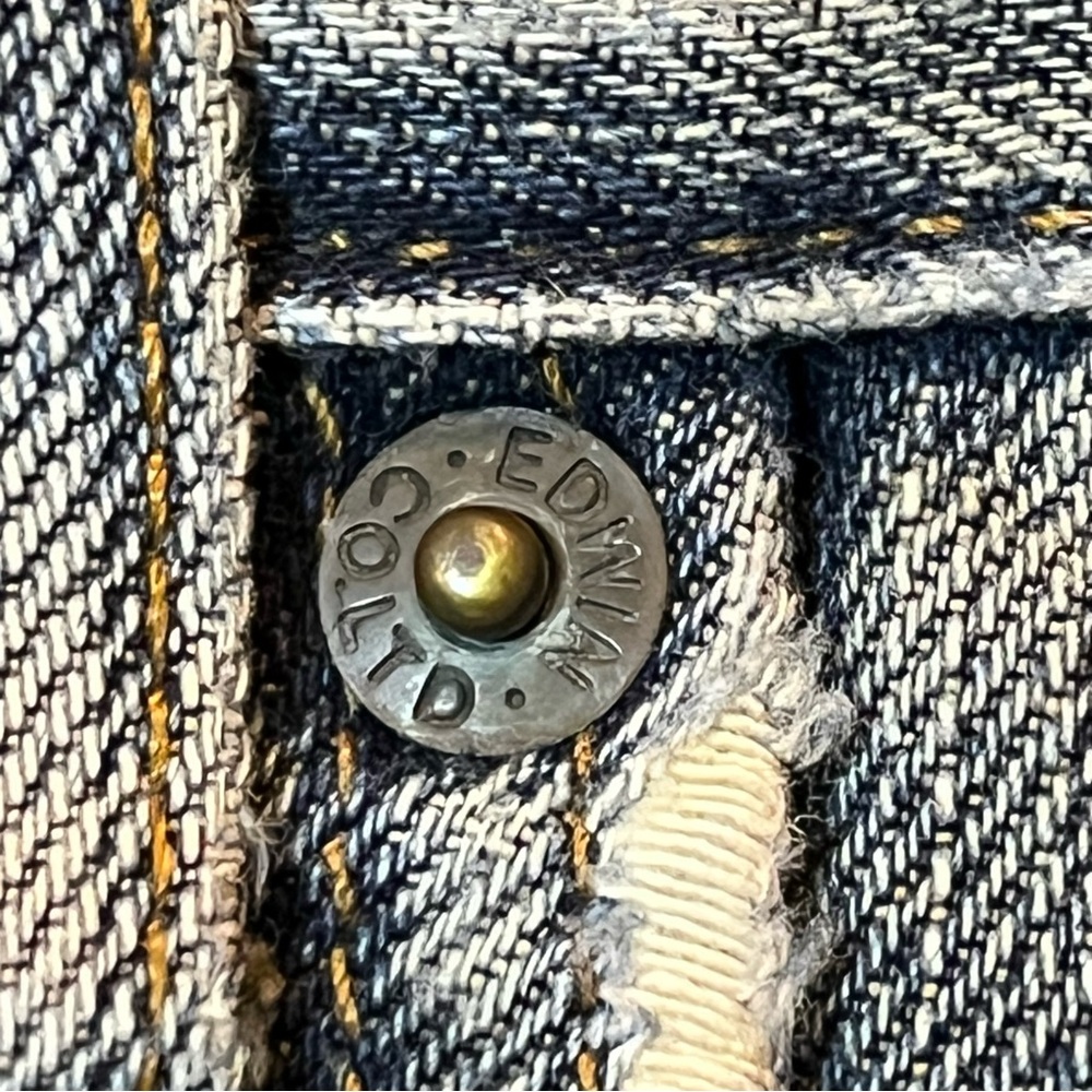 Edwin International Basic 404 Denim Jean Shorts S… - image 12